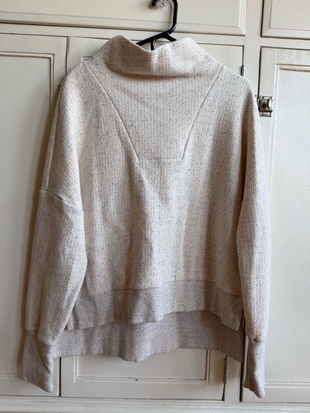 CALIA by Carrie Underwood Cream Cowl Neck Pullover Sweater